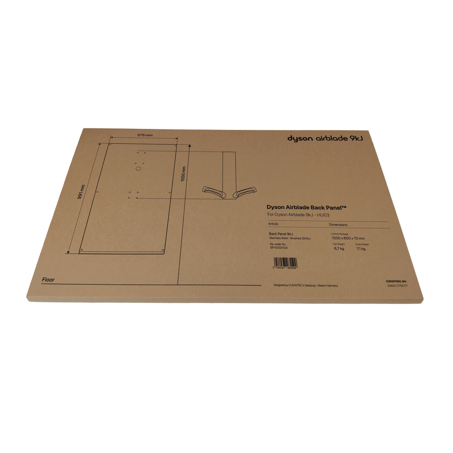 Splashback Assy - Hand Dryer Dyson Airblade HU03